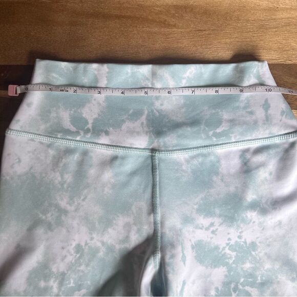Kavala Seafoam Green-Blue Tie Dye High Waist Leggings - Picture 12 of 14